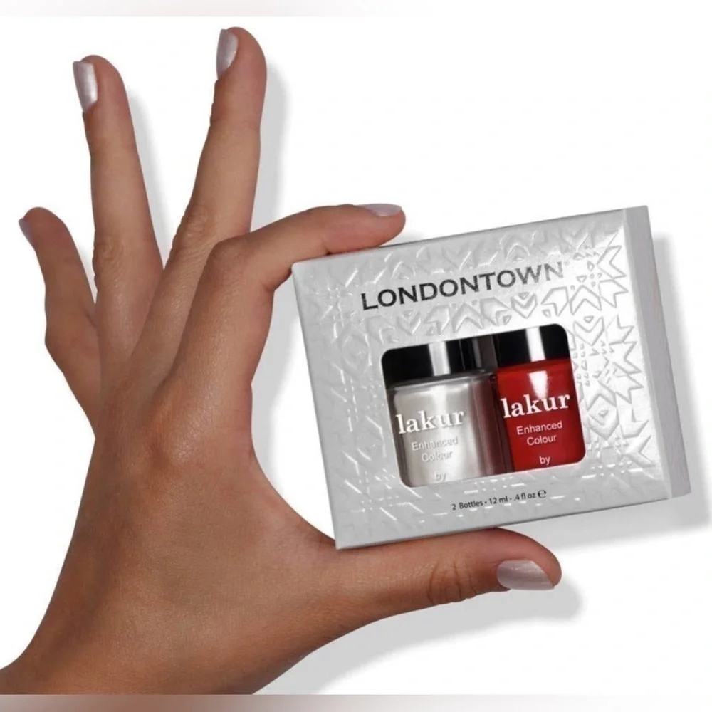 🖤GREAT GIFT!  POPULAR!  “21 FREE Formula”nail polish by Londontown- BRAN…